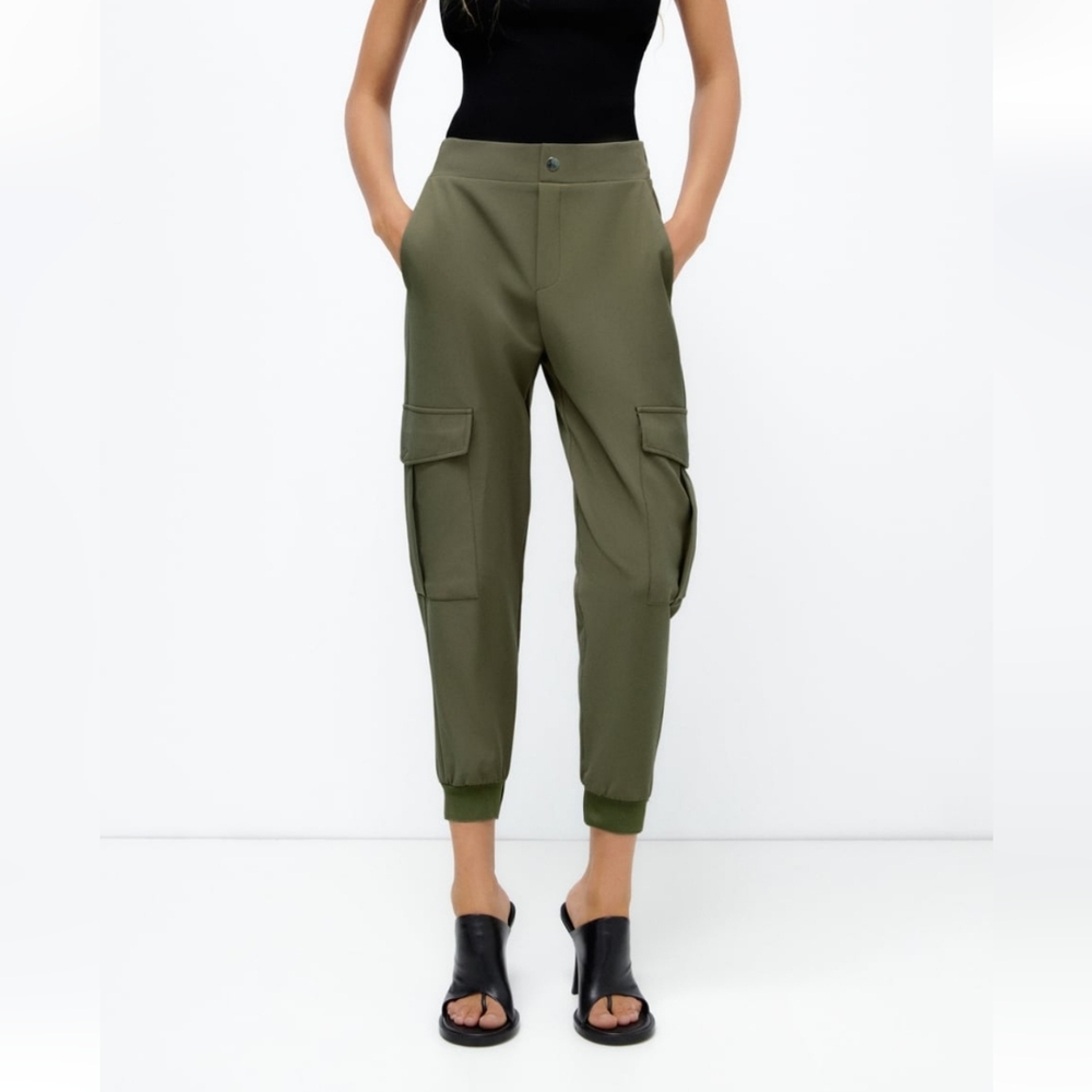 Zara Cuffed Cargo Pants